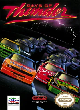 Days of Thunder (USA) box cover front